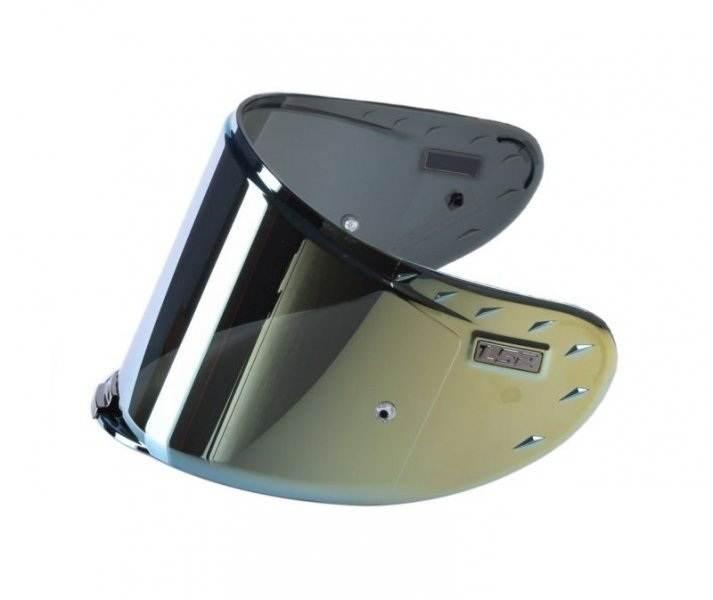 Szyba kasku ff327 lustrzanka złota | AK800327VIS19 - zdjęcie 2