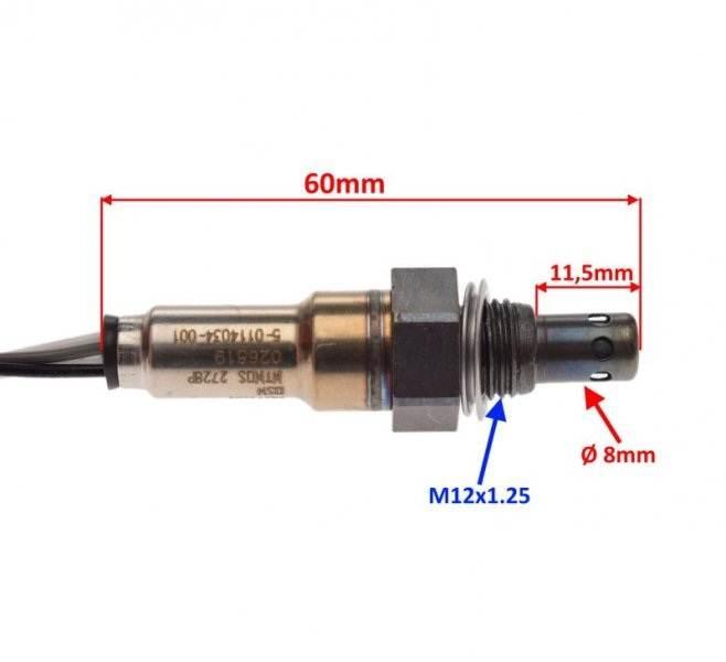 Sonda lambda czujnik tlenu longjia lj125t-8m - zdjęcie 2