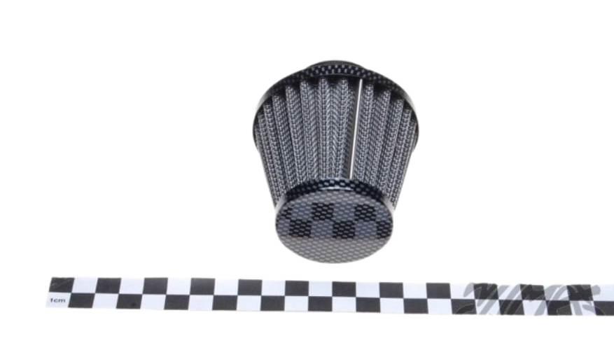 Filtr powietrza 60 mm stożkowy carbon | AF03160 - zdjęcie 3