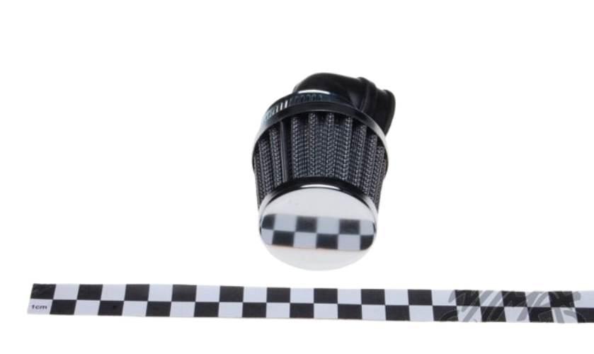 FILTR POWIETRZA 35 mm STOŻKOWY 90' CHROM - zdjęcie 3