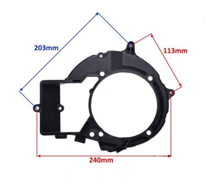 Obudowa wentylatora silnika tgb ge508pl14 - zdjęcie 2