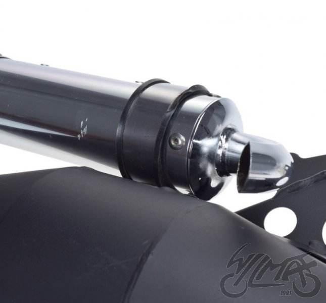 Tłumik wydech sportowy 2t baotian longjia keeway - zdjęcie 3