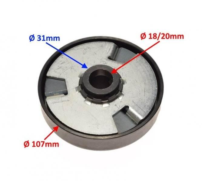 Sprzęgło odśrodkowe lifan 160 200 | gx270 390 - zdjęcie 2