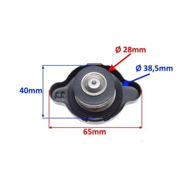 Korek chłodnicy 1.1 b yamaha suzuki honda kawasaki - zdjęcie 3