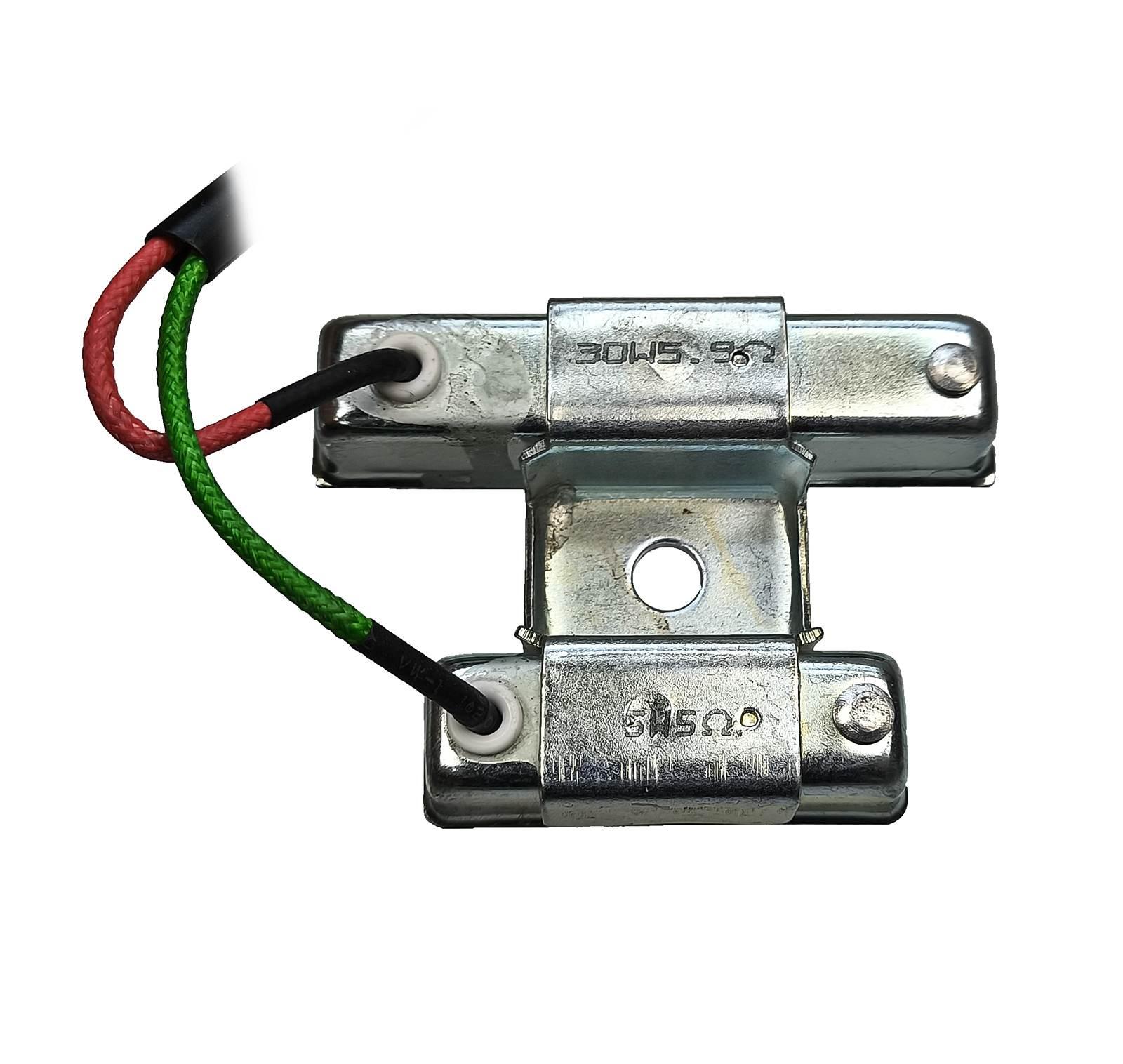 Opornik świateł rezystor 5w/30w 5ω/5,9ω 4t junak romet zipp keeway - zdjęcie 2