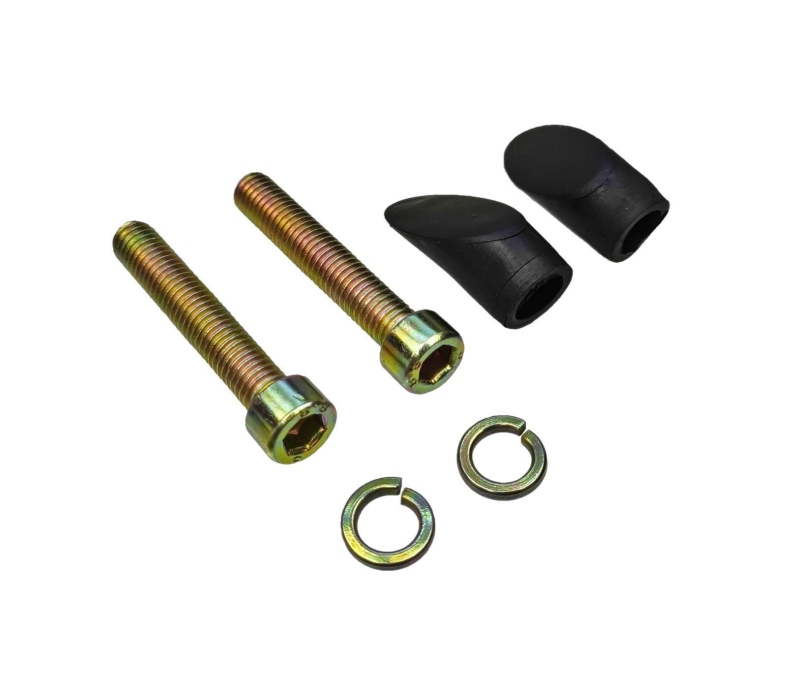 Śruby mocujące lusterka z zaślepkami i podkładkami komplet 2szt.