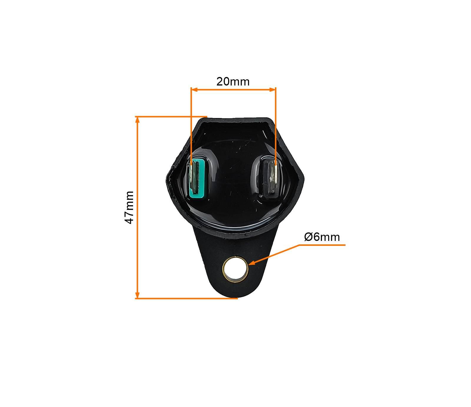 Cewka zapłonowa świecy z fajką 4t longjia lj50-qt-l rs 50 - zdjęcie 3