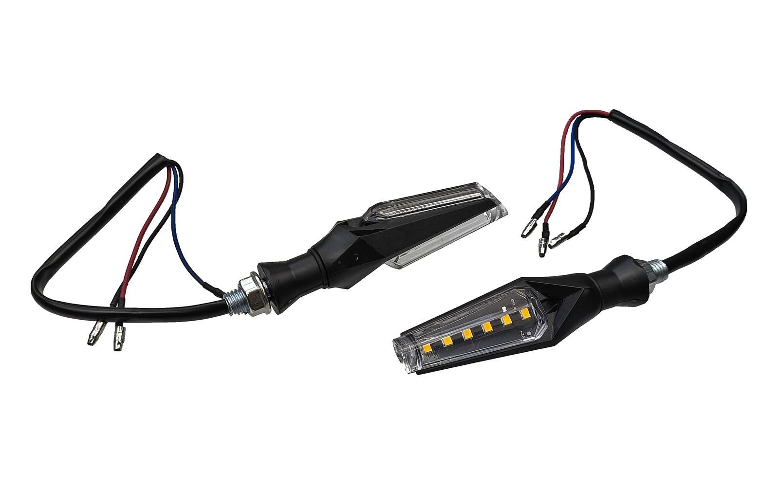 Kierunkowskazy kpl led diody z homologacją m10 z przypominajką - zdjęcie 2