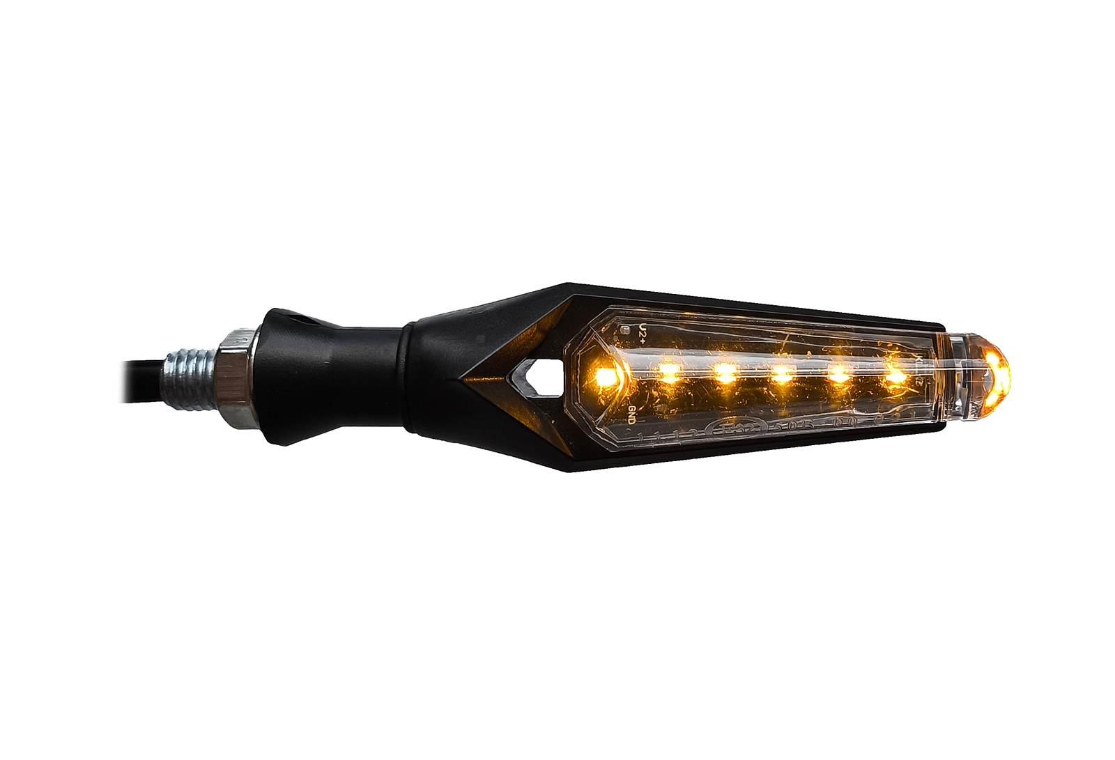 Kierunkowskazy kpl led diody z homologacją m10 z przypominajką - zdjęcie 3