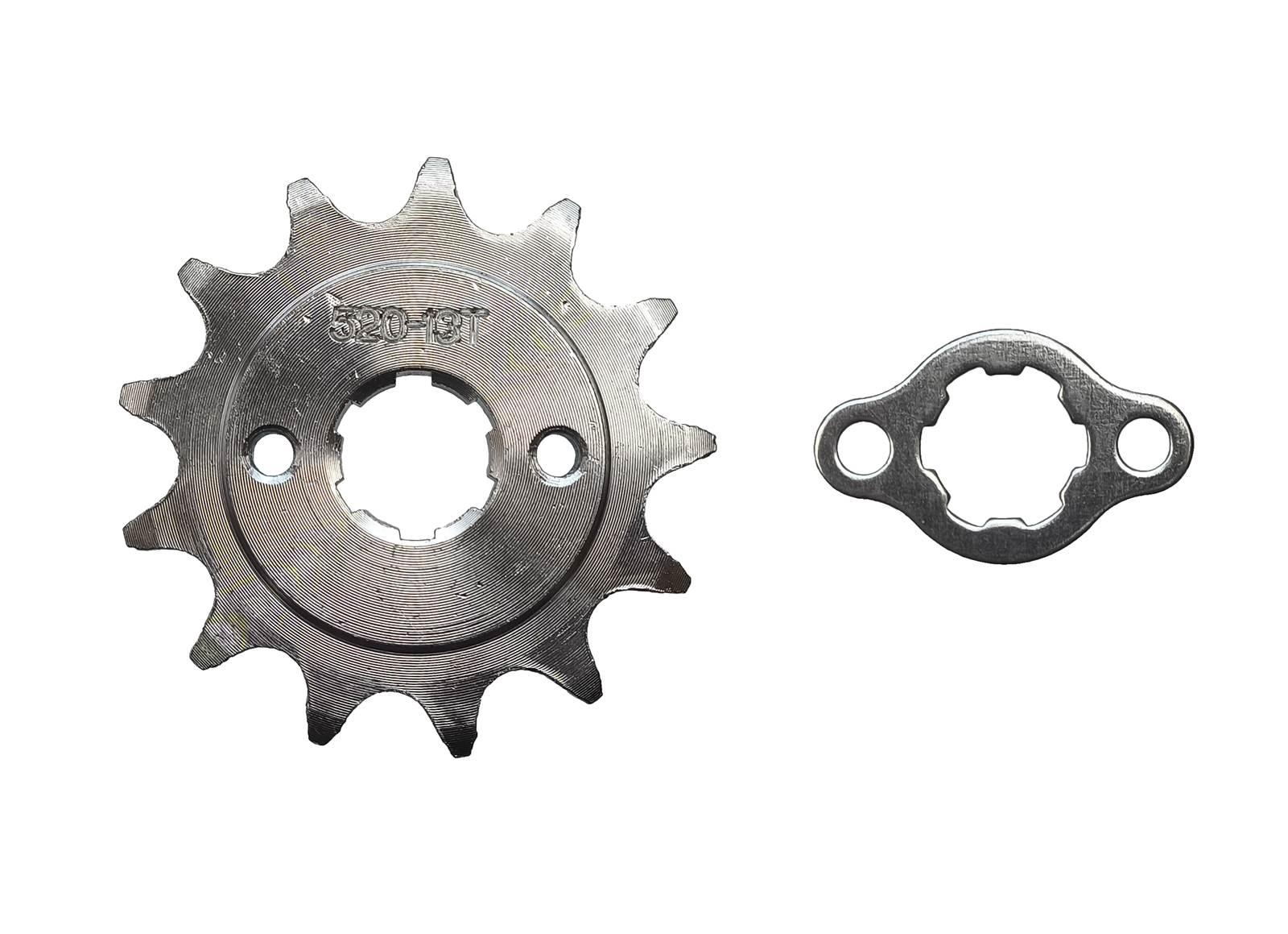 Zębatka zdawcza przód 520 13 zębów zabezpieczenie śr.20mm