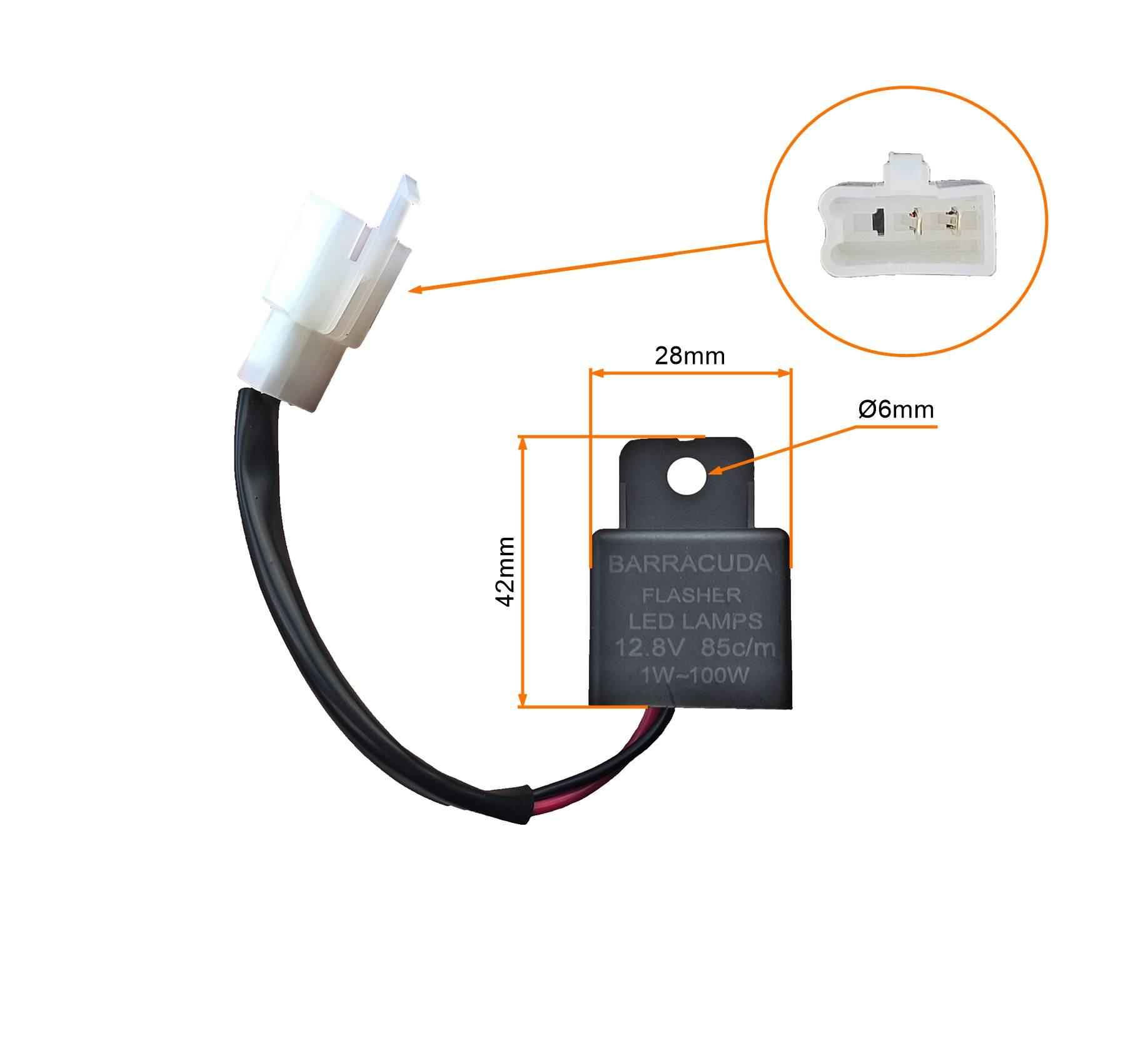 Przerywacz kierunkowskazów led 12v dc&ac 100w max - zdjęcie 3