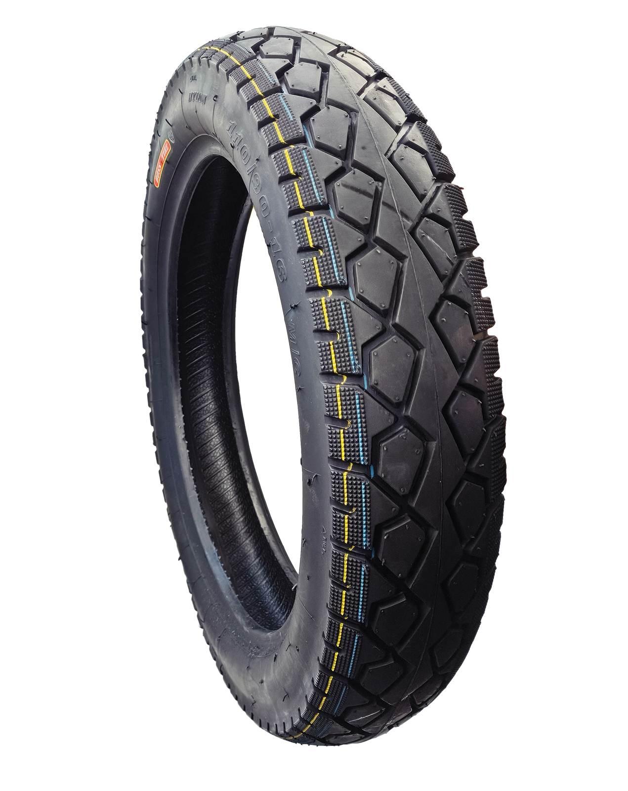 Opona 110/90-16 tl bezdętkowa abiwa by boss 6 warstwowa bl-222 homologacja dot5224