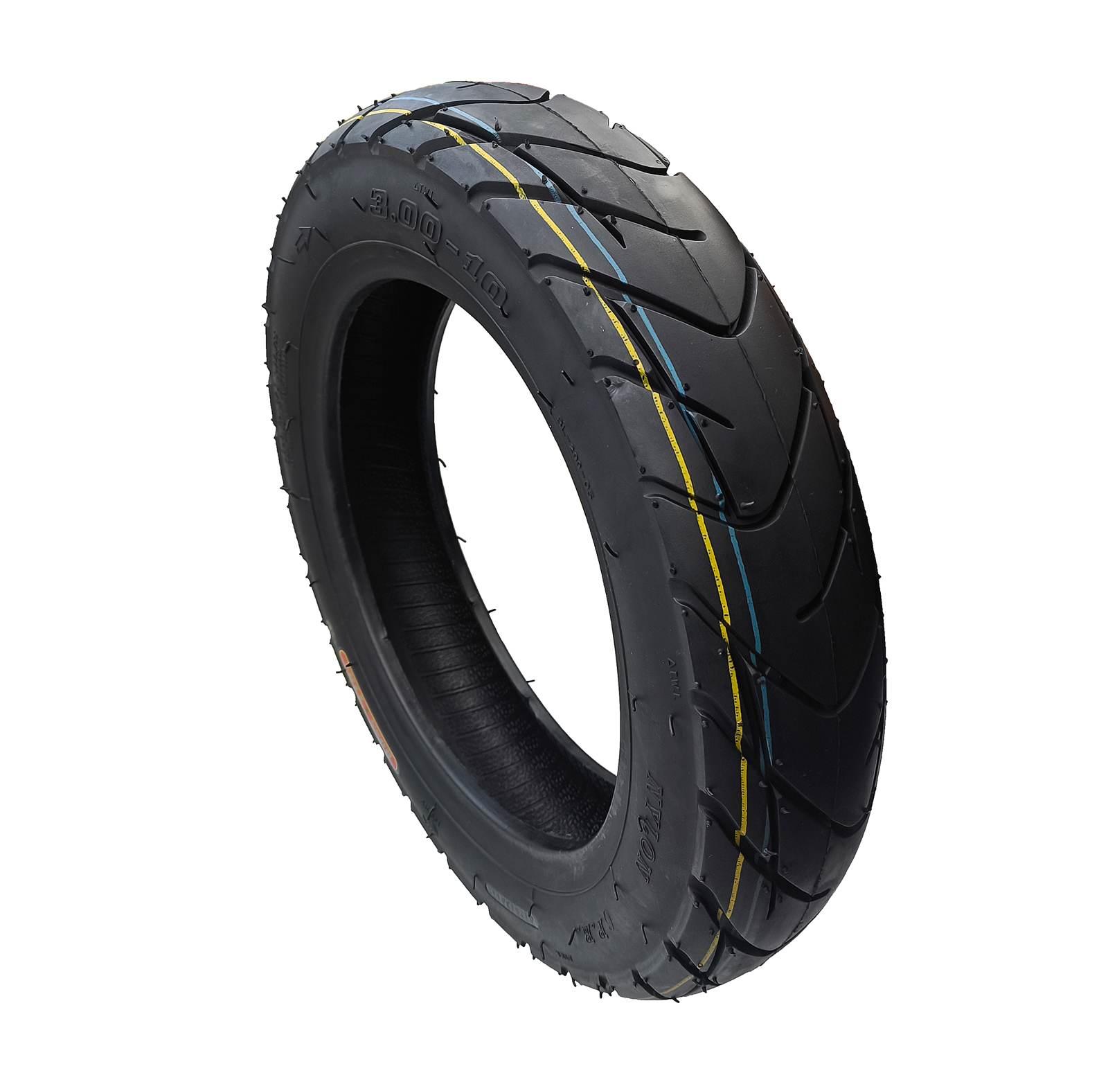 Opona 3,00-10 tl bezdętkowa abiwa by boss 6 warstwowa bl-299 homologacja dot25