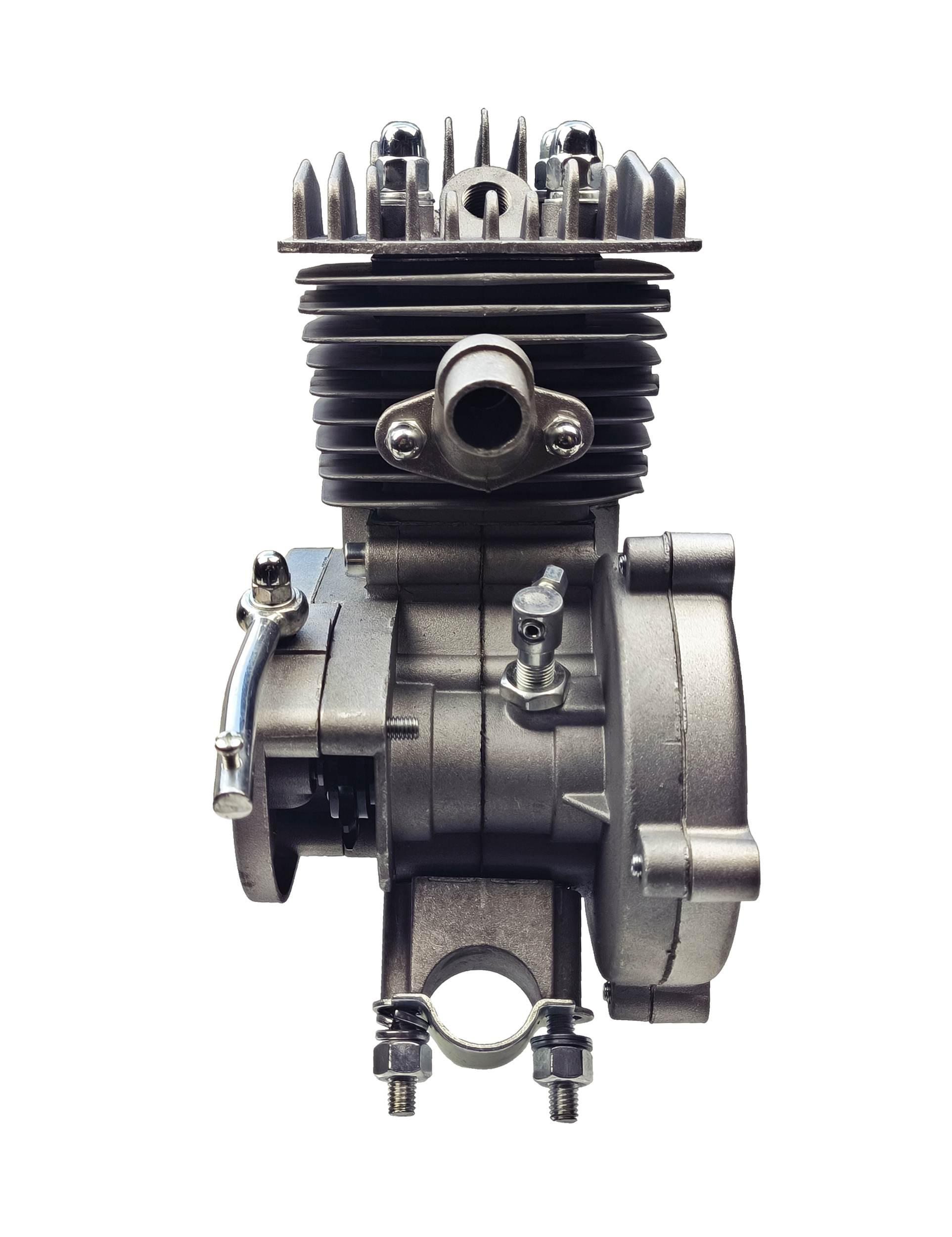 Silnik kompletny 2t rowerowy 80cc zestaw - zdjęcie 4