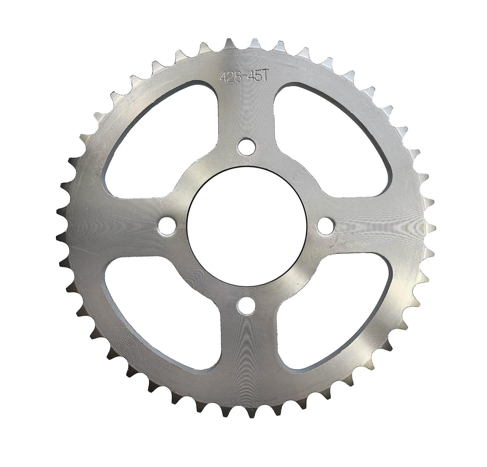 Zębatka tył 428-45 fi-58mm barton junak romet