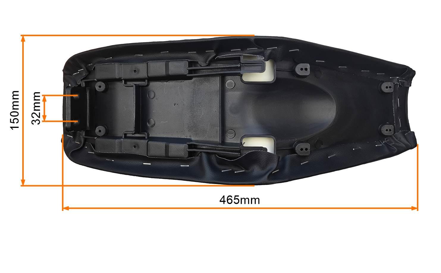 Plastiki owiewki komplet pocket bike mini cross mrf pitbike czerwone siedzenie - zdjęcie 2