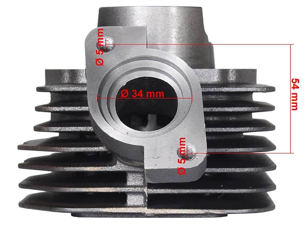 Cylinder Peugeot Speedfight Elyseo Buxy Trekker 70 47Mm Ac Rob - zdjęcie 3