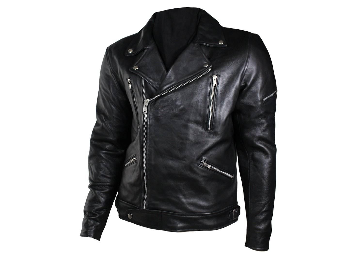 Kurtka Skórzana Vig-16599 Czarna Xxxl | ROY31420