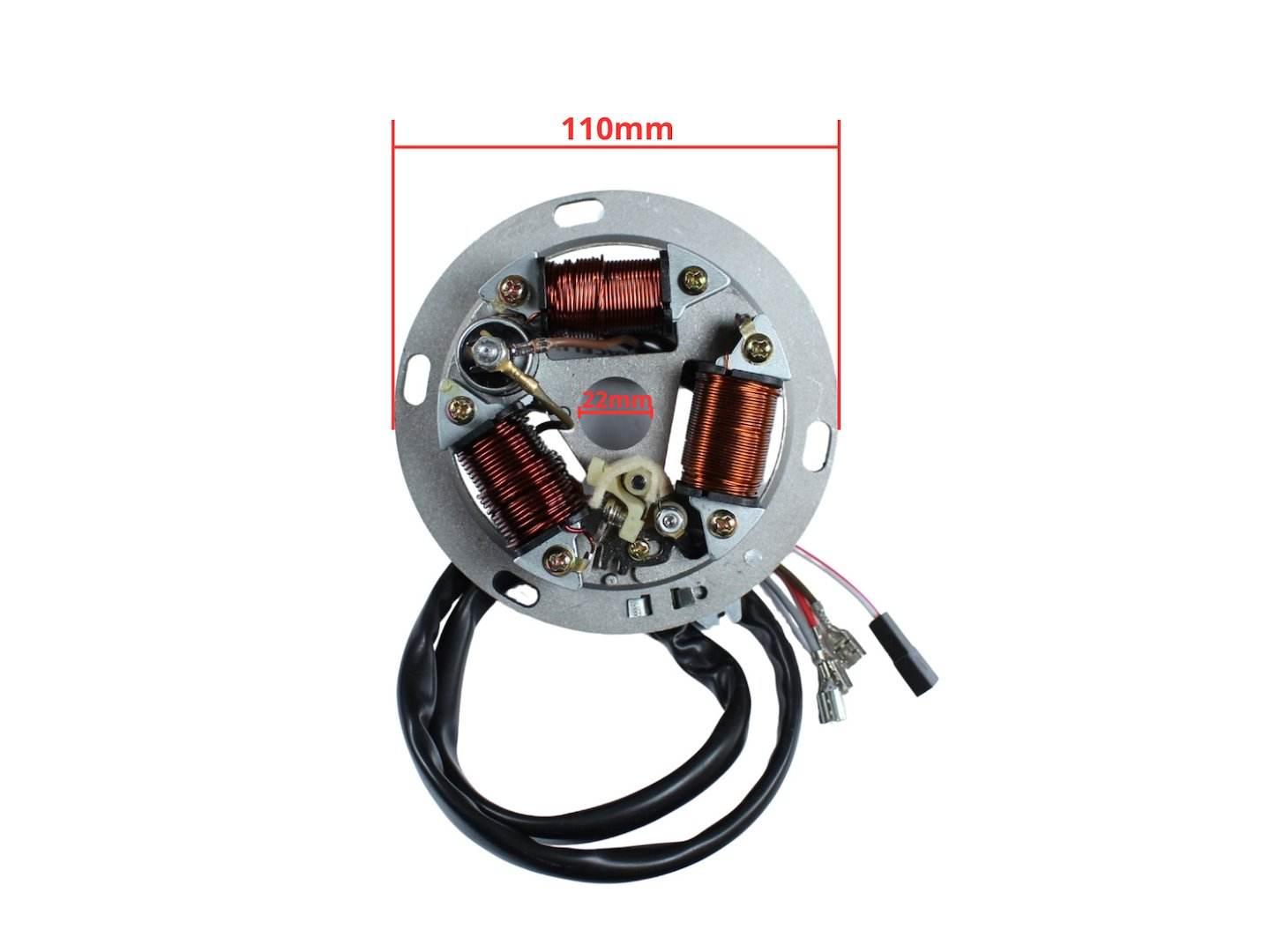 Aparat Zapłonowy Stator Simson 6V S51 Platynka - zdjęcie 2