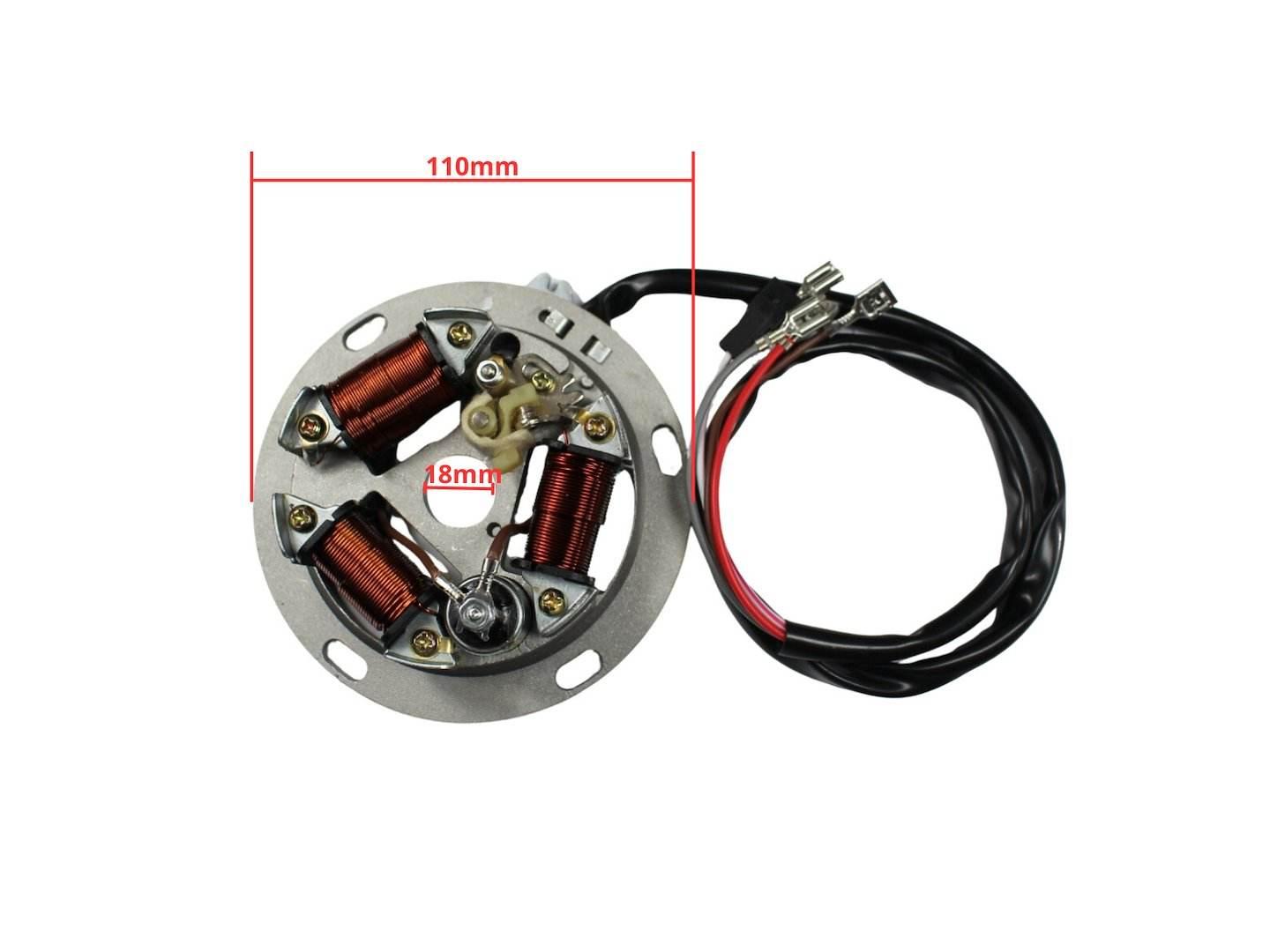 Aparat Zapłonowy Stator Simson 12V S51 Platynka - zdjęcie 2