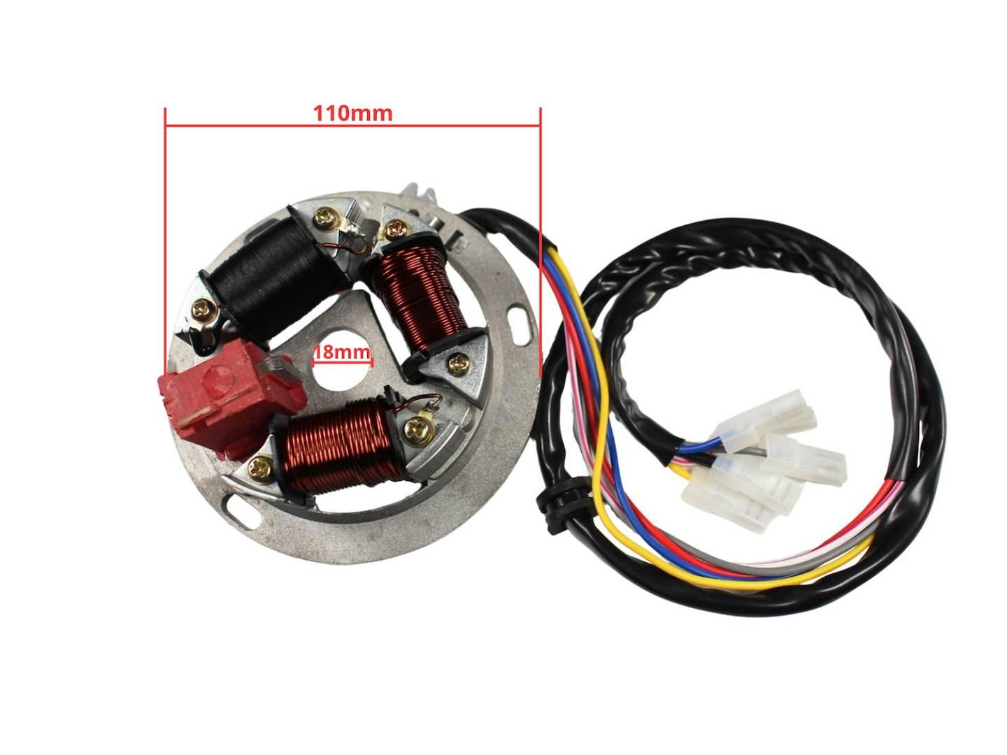 Aparat Zapłonowy Stator Simson 6V S51 Elektronik - zdjęcie 2