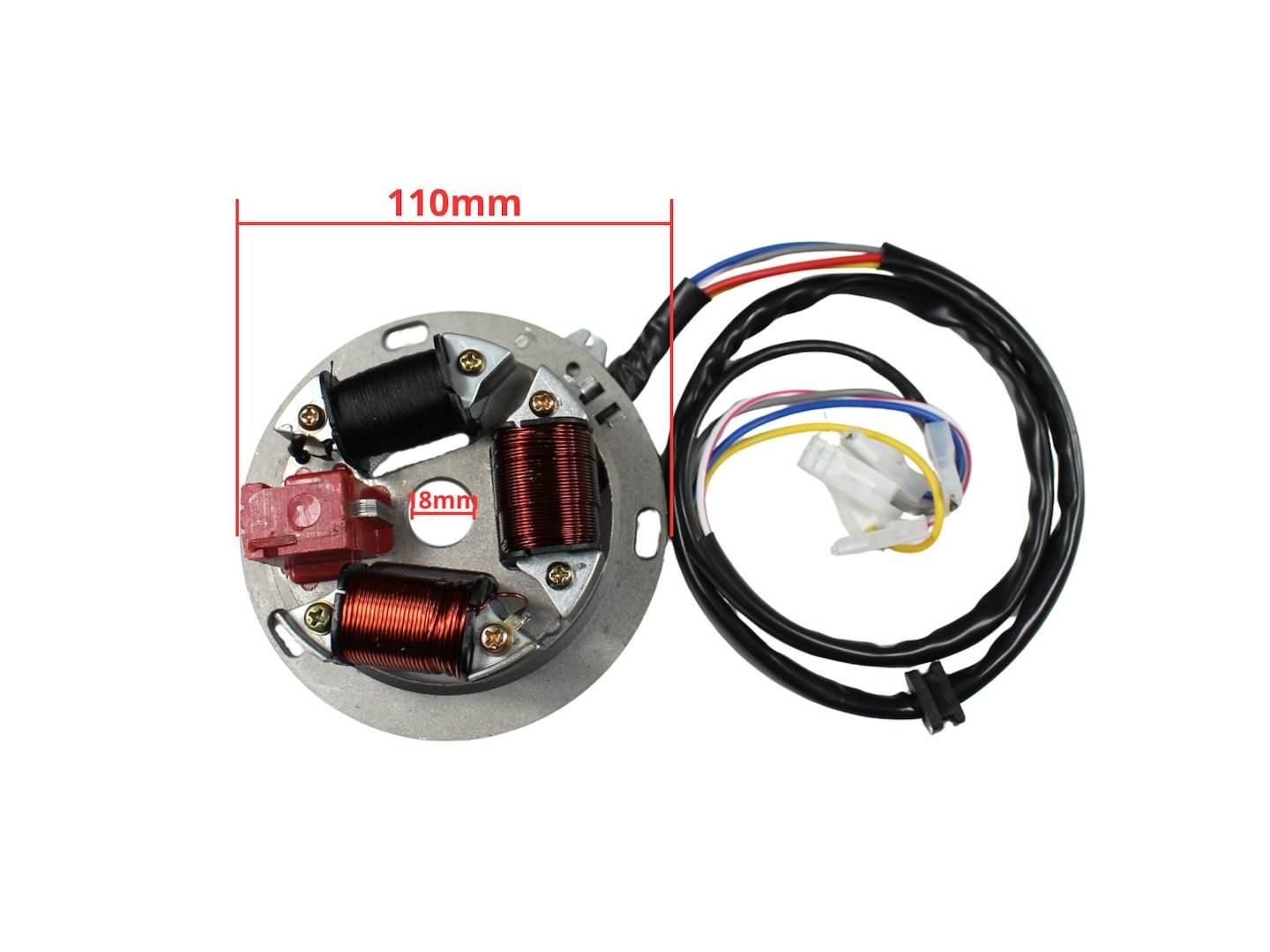 Aparat Zapłonowy Stator Simson 12V S51 Elektronik - zdjęcie 2