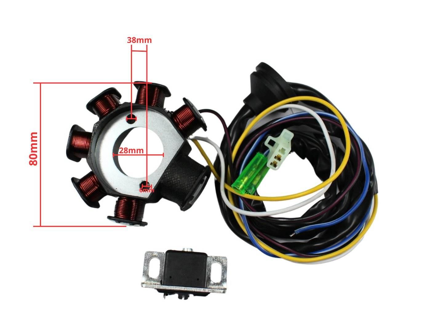 Aparat Zapłonowy Stator Mbk Booster Nitro Stunt 2002 - zdjęcie 2