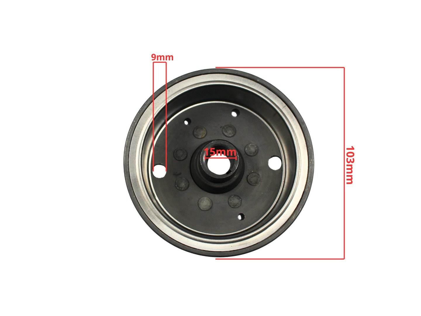 Magneto Koło Zamachowe Minarelli Am6 50 Ver.1 - zdjęcie 3