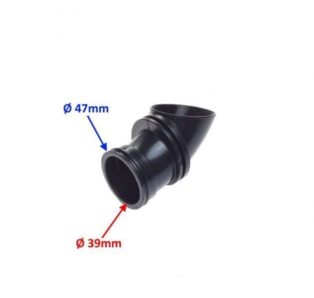 Króciec gaźnika kawasaki kz650b 77-79 kz650c 77-79 11015-063 - zdjęcie 3