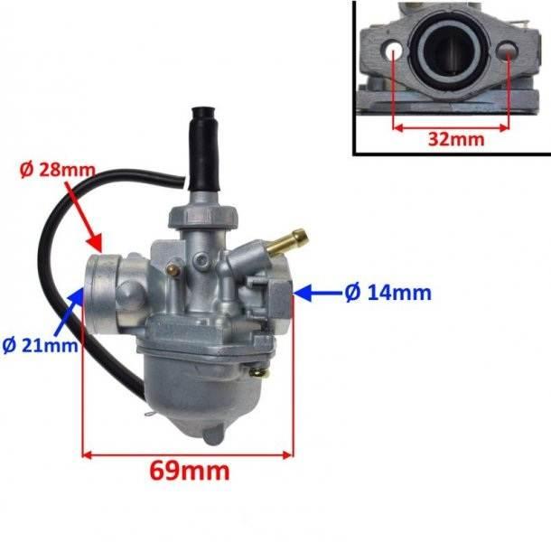 Gaźnik 14.5mm 50cc honda pc 50 | AY56046B - zdjęcie 2