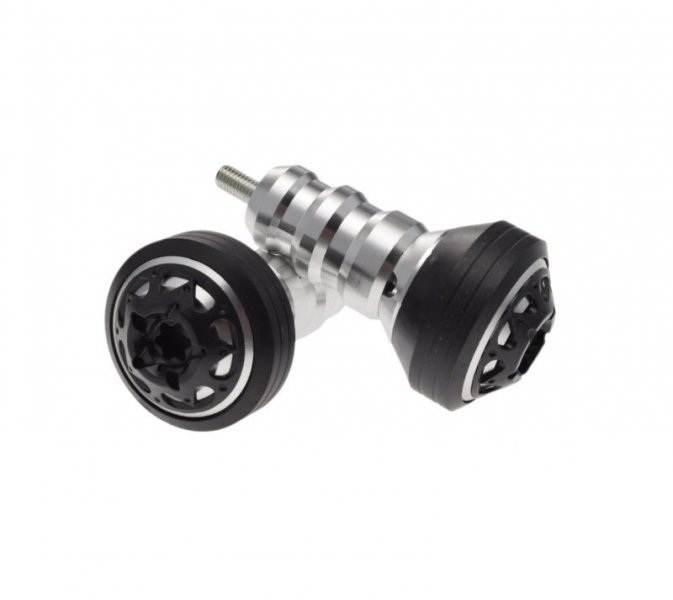 Crash pad bmw s1000rr s1000xr f800r srebrny - zdjęcie 2