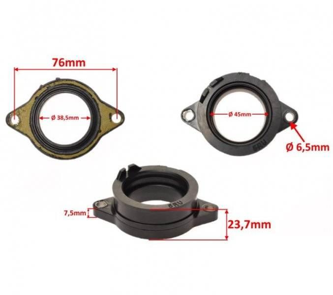 Króciec gaźnika yamaha yp400 05-14 5ru-13586-00 chy-73 - zdjęcie 2