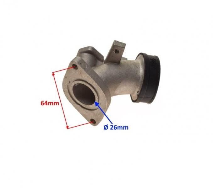 Króciec gaźnika yamaha x-max 125-150r.o1b9-e3585-00 - zdjęcie 2