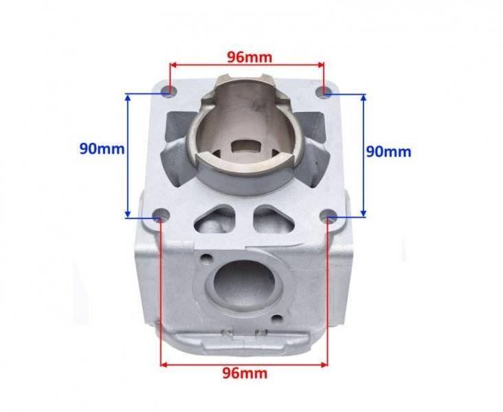 Cylinder kawasaki kr150 59 mm ceramiczny - zdjęcie 2