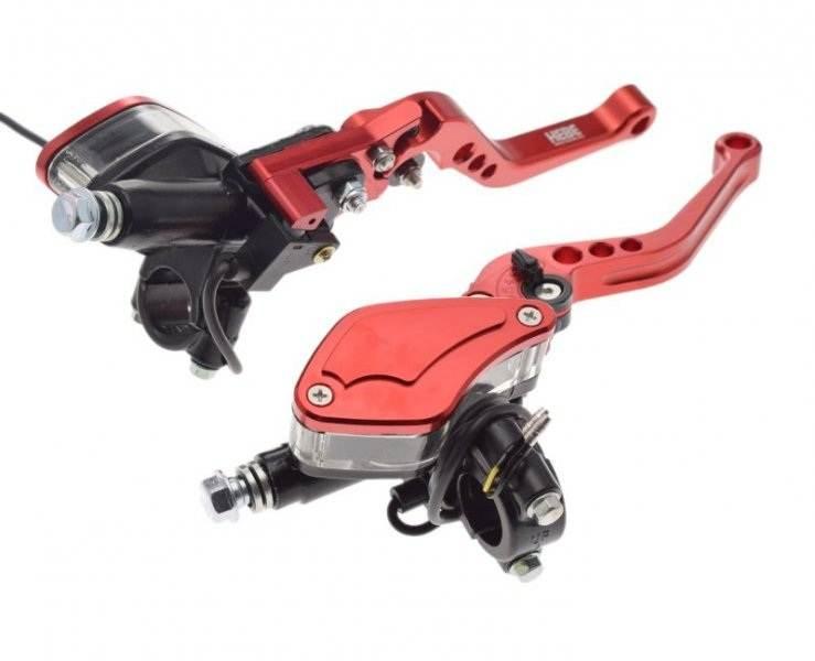 Dźwignia pompa hamulca i sprzęgła uniwersalna cnc - zdjęcie 2