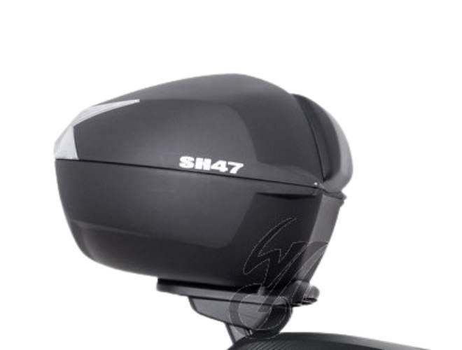 Kufer shad sh47 białe wstawki | KSHD0B47106 - zdjęcie 2