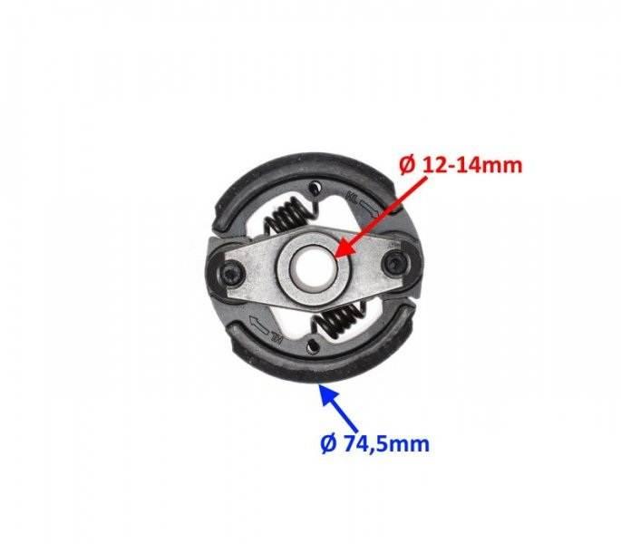 Szczęki sprzęgła mini pocket w.2 | PKB0102B - zdjęcie 2