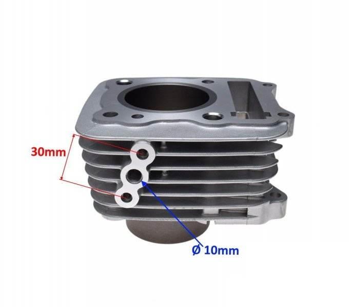 Cylinder 57,00 suzuki gn125 euro 2 PŁASKIE DENK - zdjęcie 4
