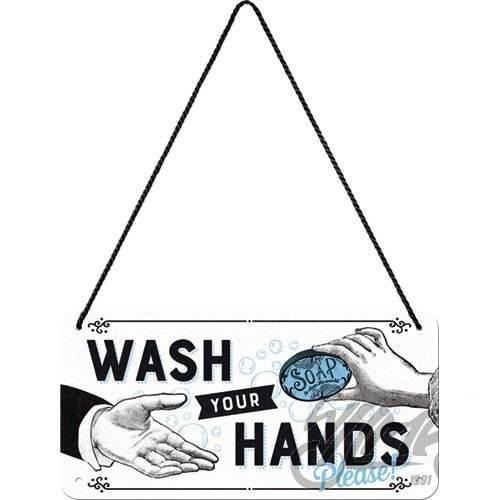 Zawieszka 10x20 wash your hands 28047 | NAR28047 - zdjęcie 2