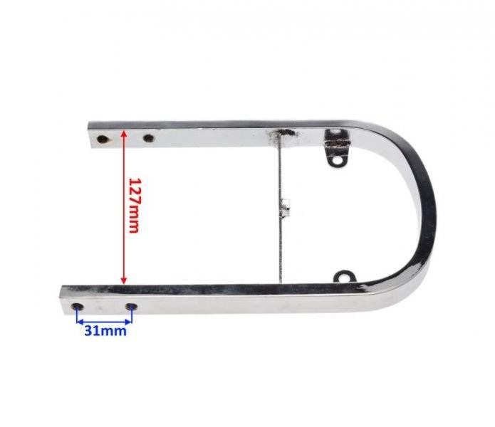 Stelaż oparcia pasażera lifan czoper 250 - zdjęcie 2