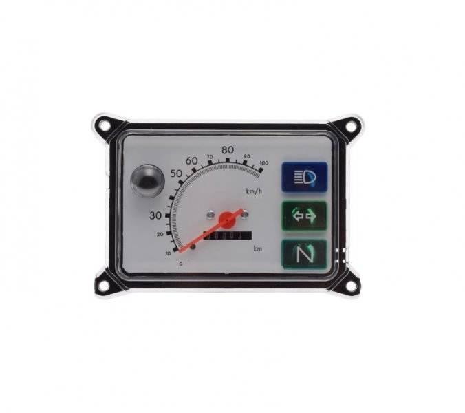 Szybkościomierz licznik simson sr biały | SN5658A - zdjęcie 2