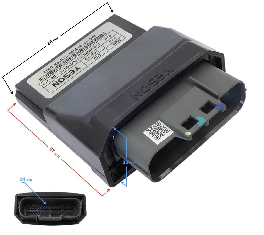 Sterownik ecu cafe racer euro5 | EFIFOS147