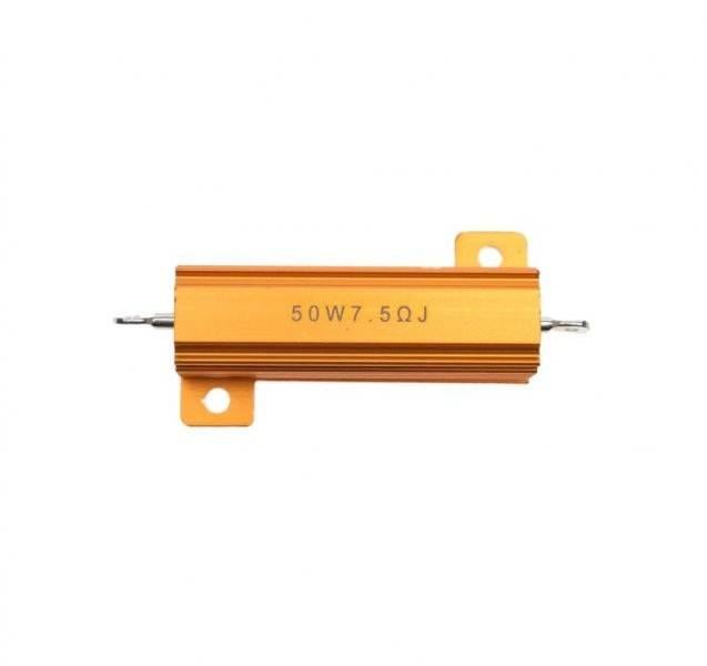 Opornik 50w 7,5 ohm tajwan | AM9205 - zdjęcie 2