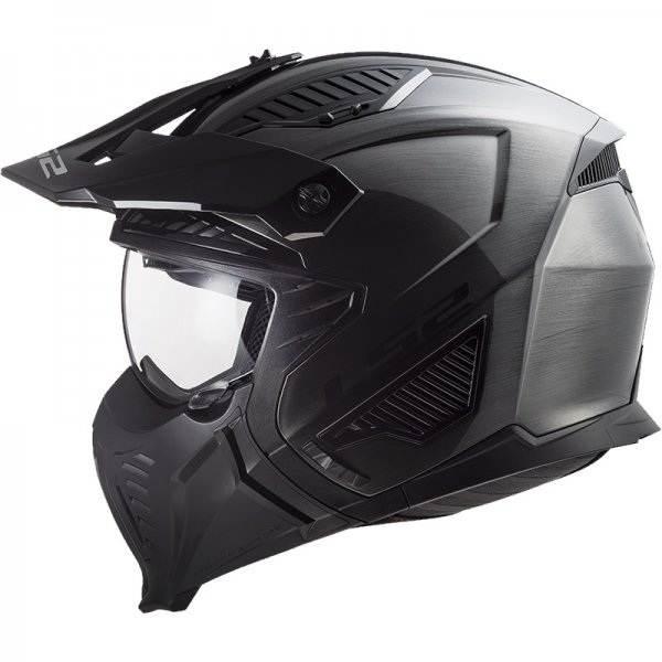 Kask ls2 of606 drifter jeans titanium-06 m - zdjęcie 2