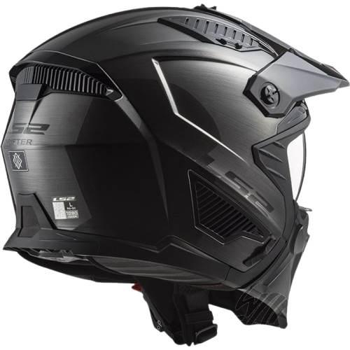 Kask ls2 of606 drifter jeans titanium-06 xl - zdjęcie 4