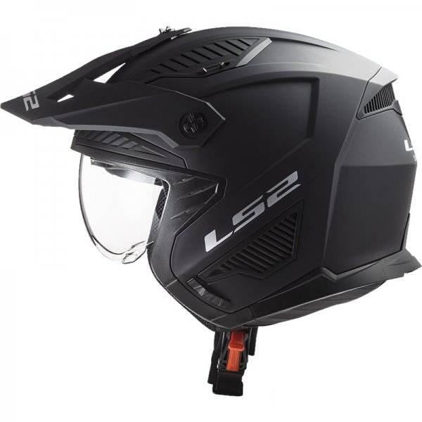 Kask ls2 of606 drifter solid matt black-06 s - zdjęcie 3