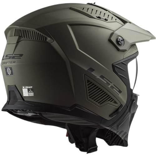 Kask ls2 of606 drifter solid matt sand-06 l - zdjęcie 3