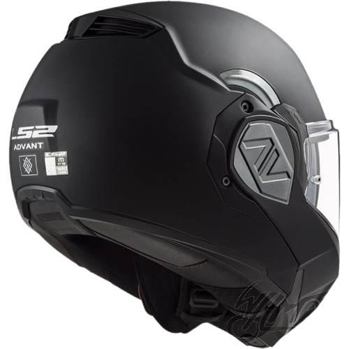 Kask ls2 ff906 advant solid matt black-06 xl - zdjęcie 2