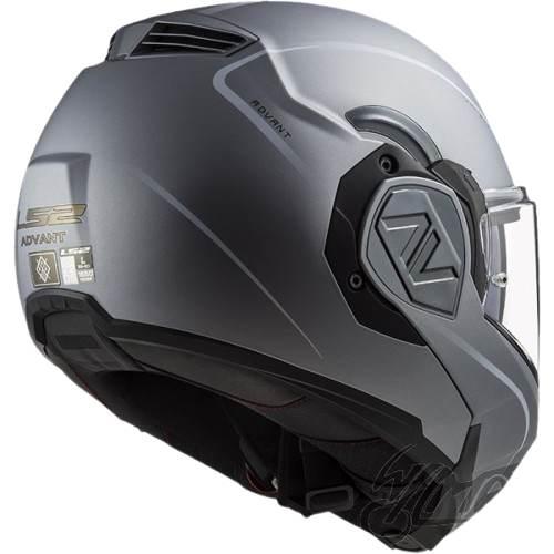 Kask ls2 ff906 advant special matt silver l - zdjęcie 4