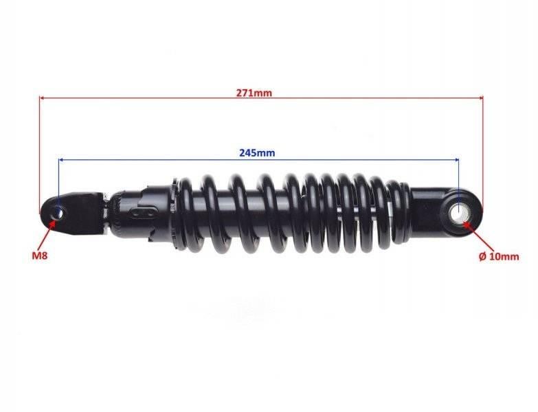 Amortyzator tył yamaha booster | AW1526 - zdjęcie 2